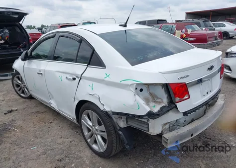 2014 Chevrolet Cruze Ltz из США, поврежденный, VIN 1G1PG5SB4E7213871